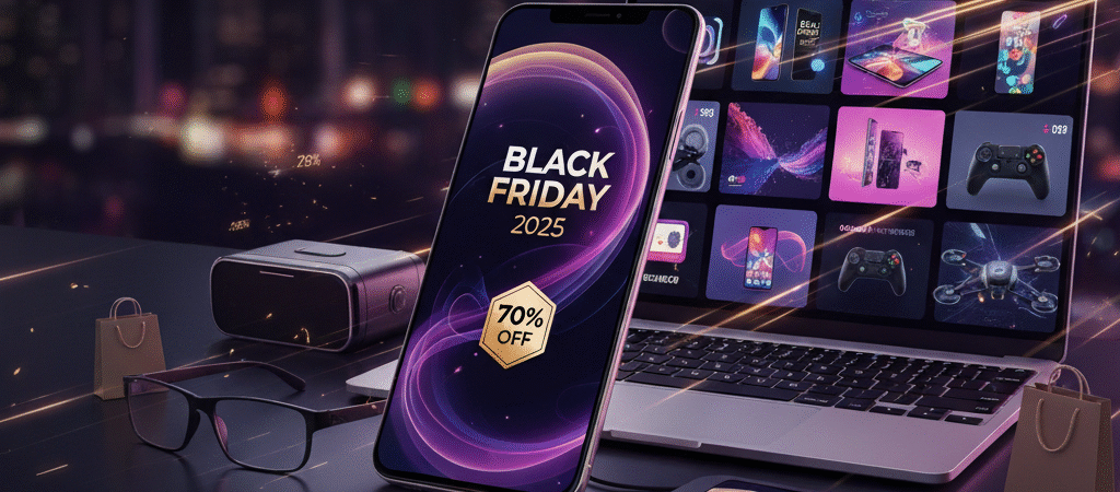 Black Friday 2025: Melhores Ofertas de Tecnologia para Smartphones, Notebooks e Gadgets